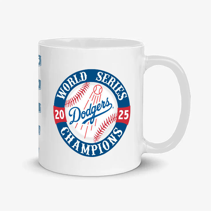 Los Angeles Dodgers 2025 World Series Champions Mug