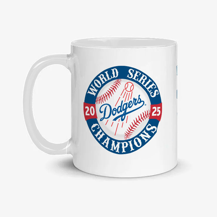 Los Angeles Dodgers 2025 World Series Champions Mug