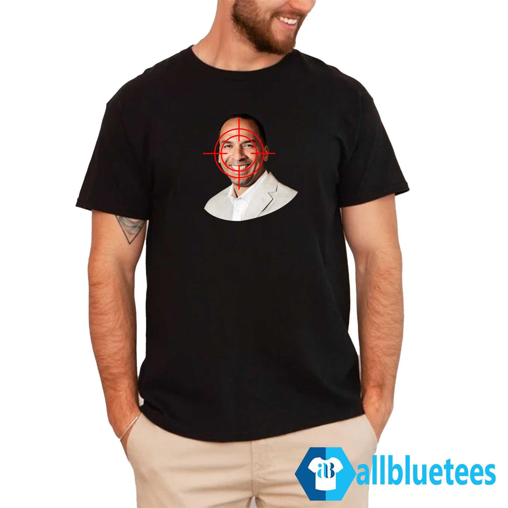 Luka Wearing Fire Nico Harrison Shirt