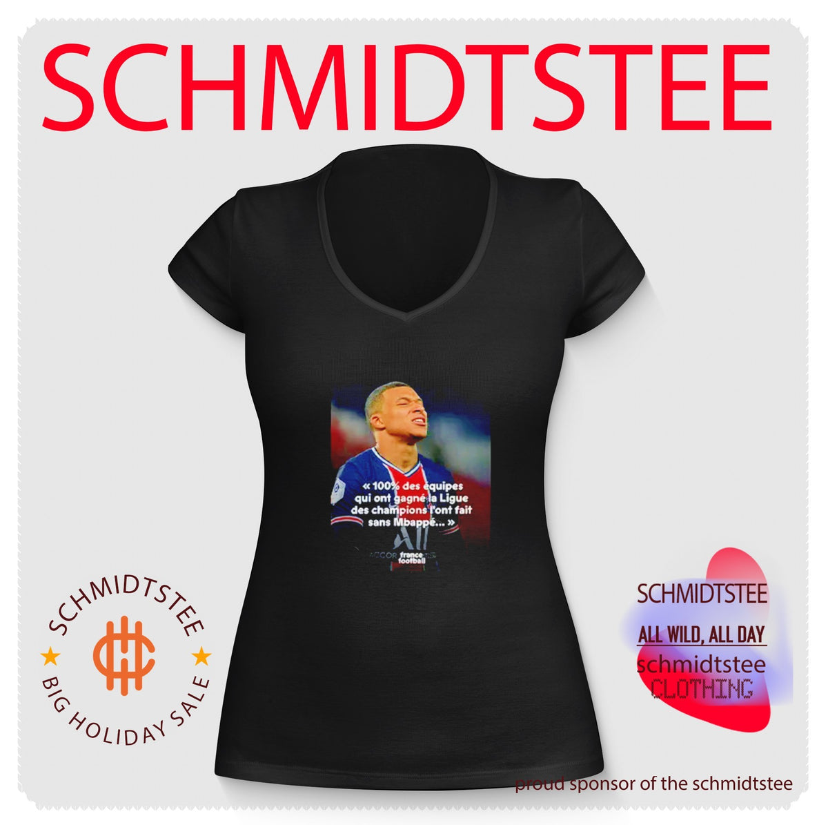 Mbappé Meme PSG Champions League Joke shirt