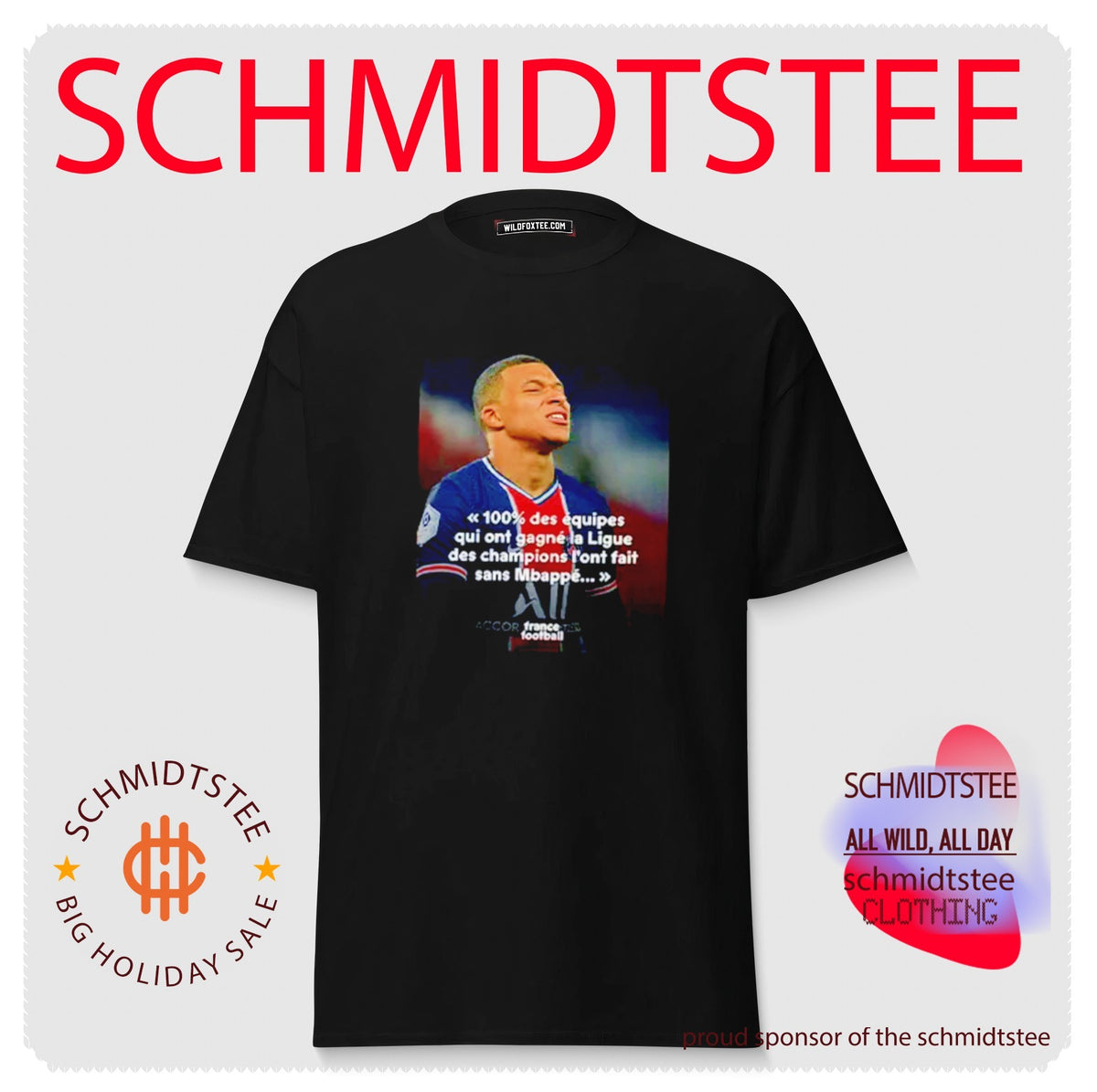 Mbappé Meme PSG Champions League Joke shirt