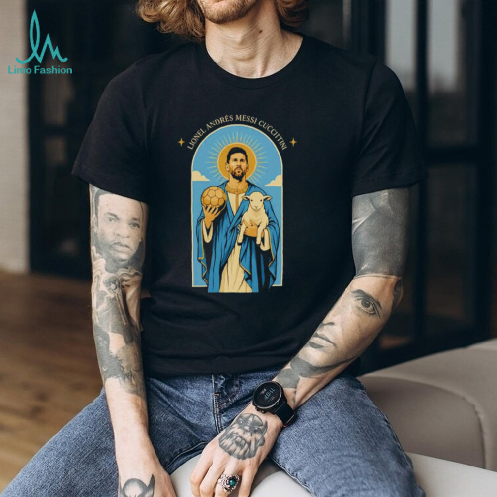 Messi Argentina Lionel Andres Messi Cuccittini In GOAT We Trust shirt