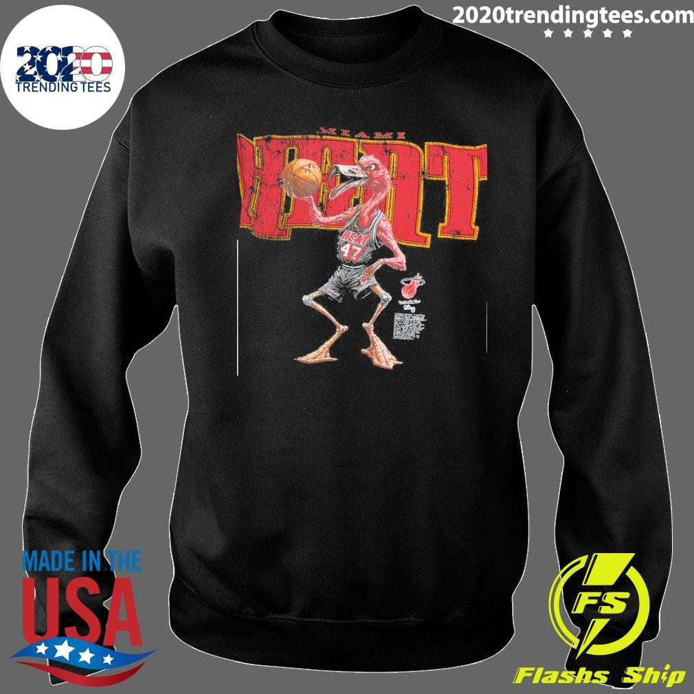 Miami Heat Mitchell & Ness x LRG Wild Art Shirt