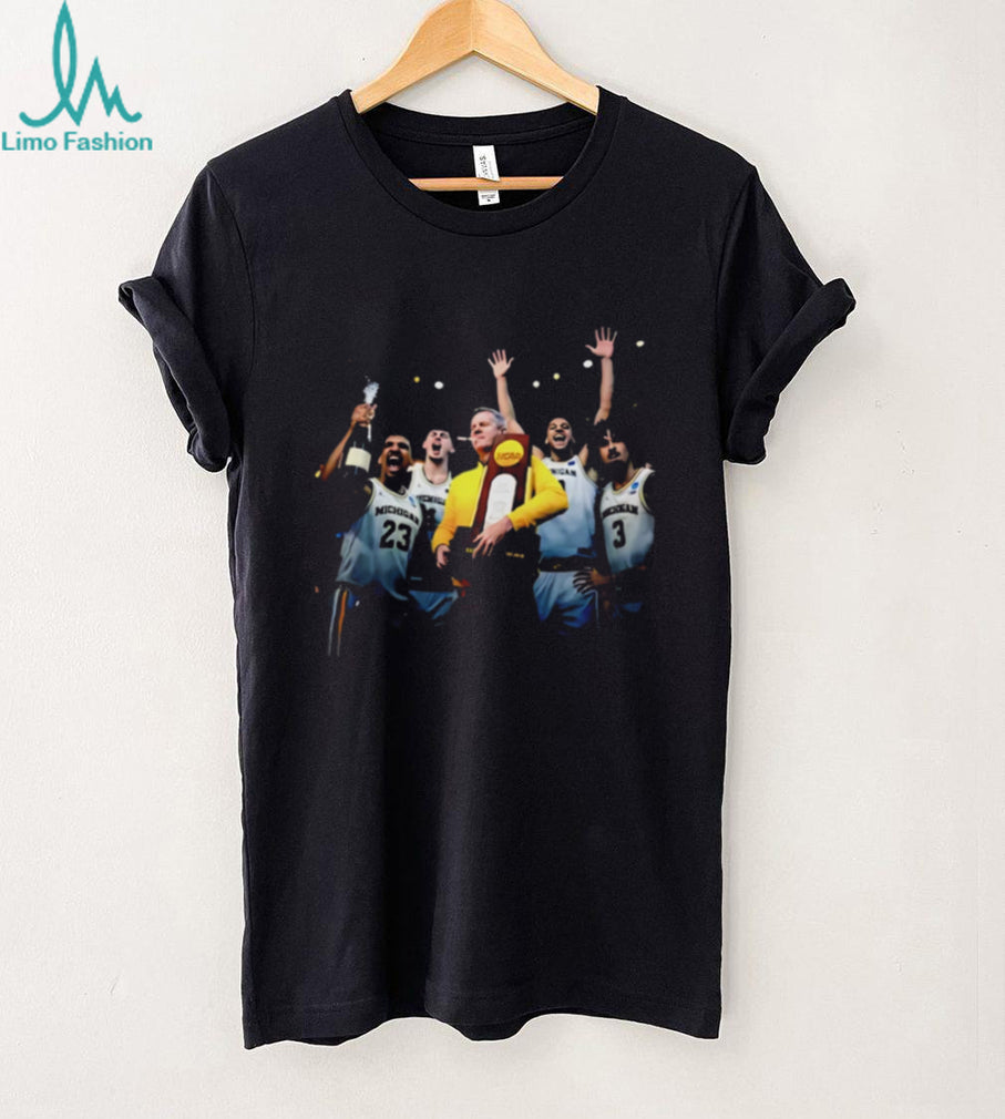 Michigan Wolverines Basketball National Champions Celebration Team T Shirt