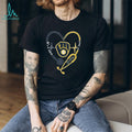 Milwaukee Brewers Baseball Heartbeat Stethoscope Nurse Life Fan T Shirt