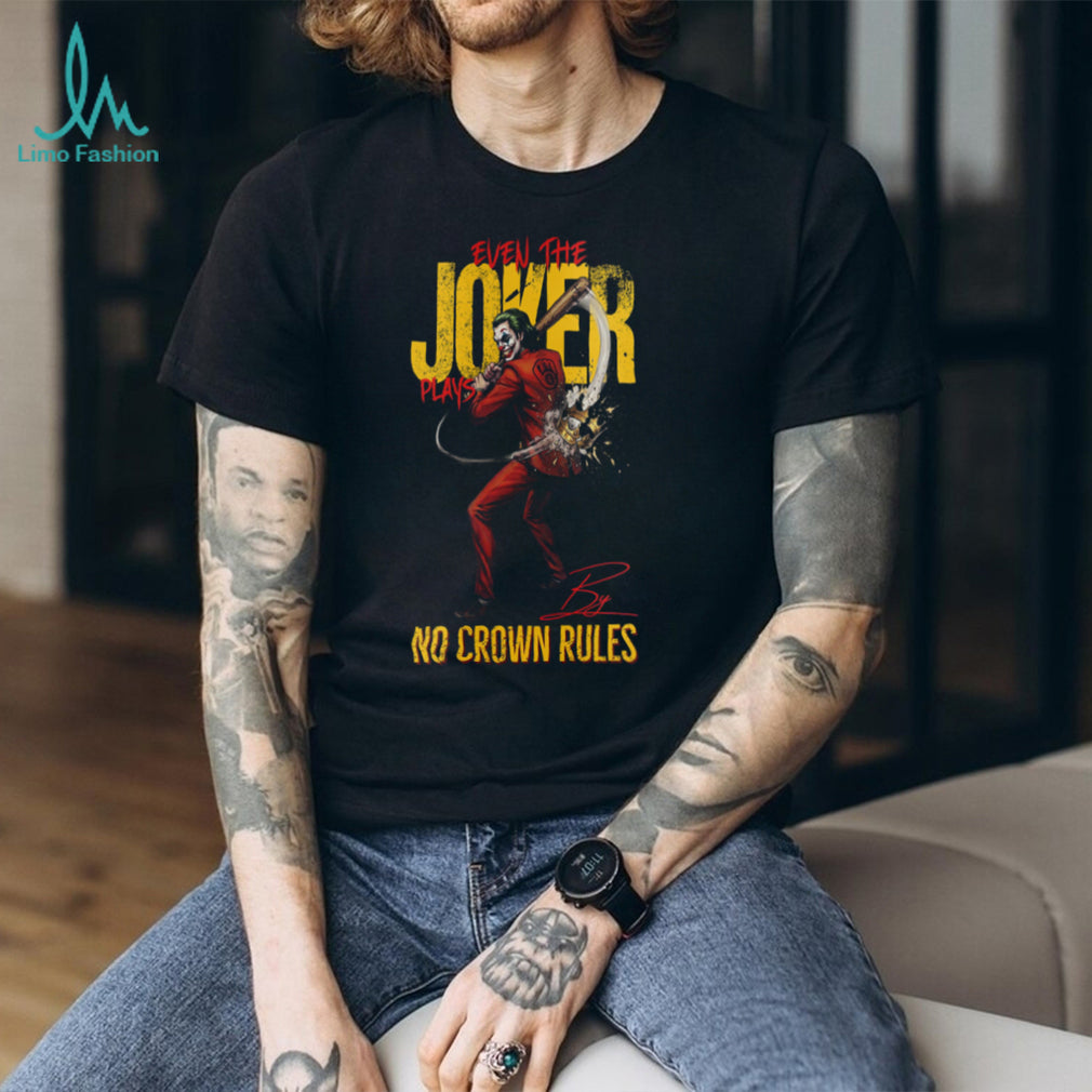Milwaukee Brewers Joker Baseball Jersey, Even The Joker Plays By No Crown Rules T Shirt