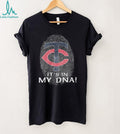 Minnesota Twins Baseball “It’s In My DNA” Fingerprint Graphic T Shirt