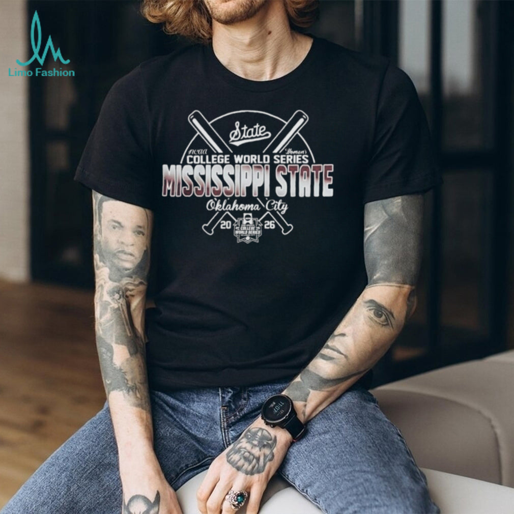 Mississippi State Bulldogs Softball 2026 College World Series T Shirt