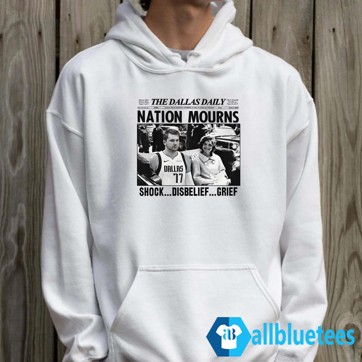 Luka Doncic Nation Mourns Shock Disbelief Grief Shirt
