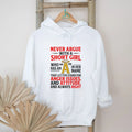 Never Argue With A Short Girl With An A In Her Name Funny Quote T Shirt