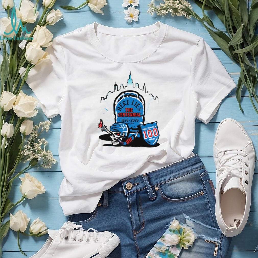 New York Rangers Centennial 1926 2026 Memorial T Shirt
