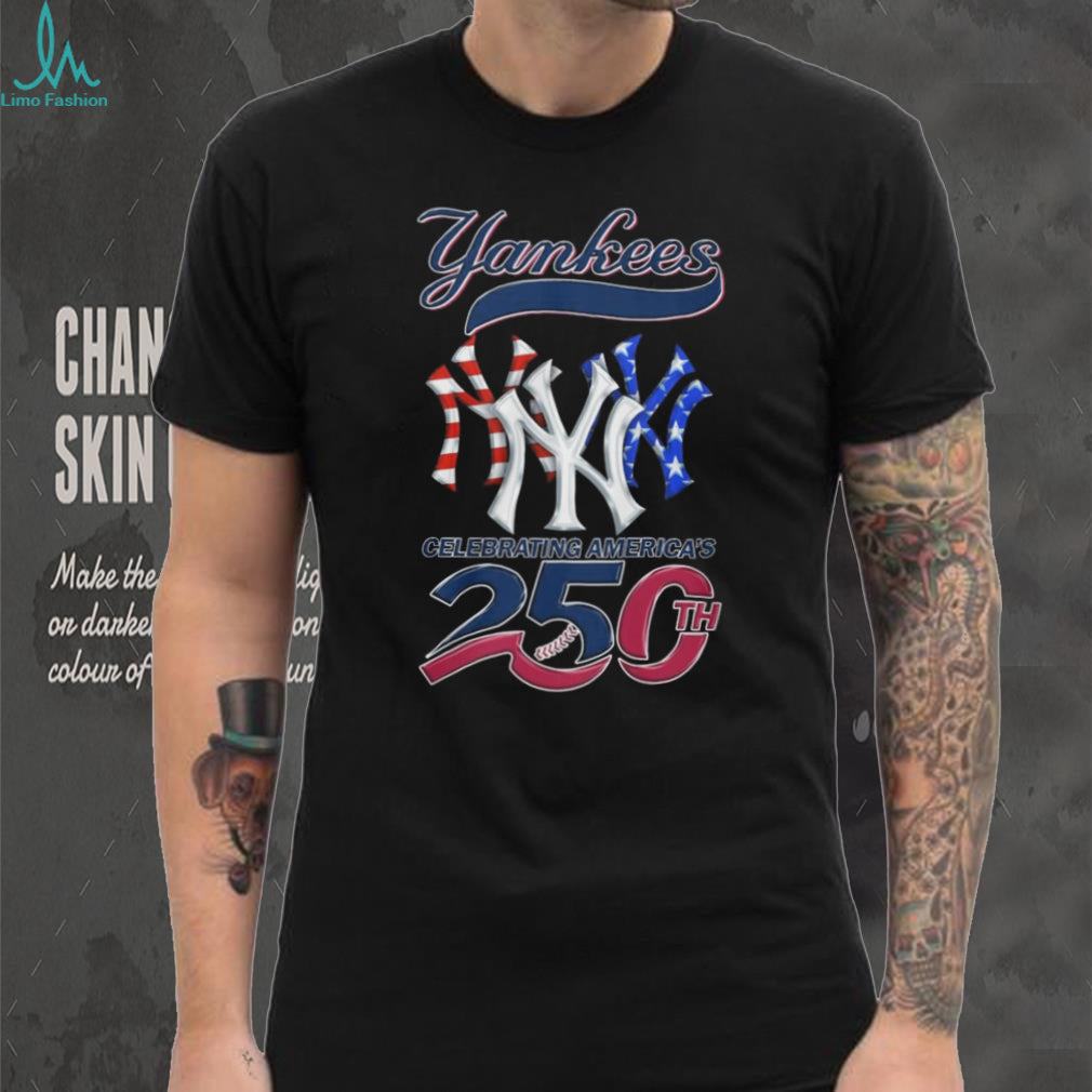 New York Yankees America’s 250th Anniversary Commemorative Baseball T Shirt