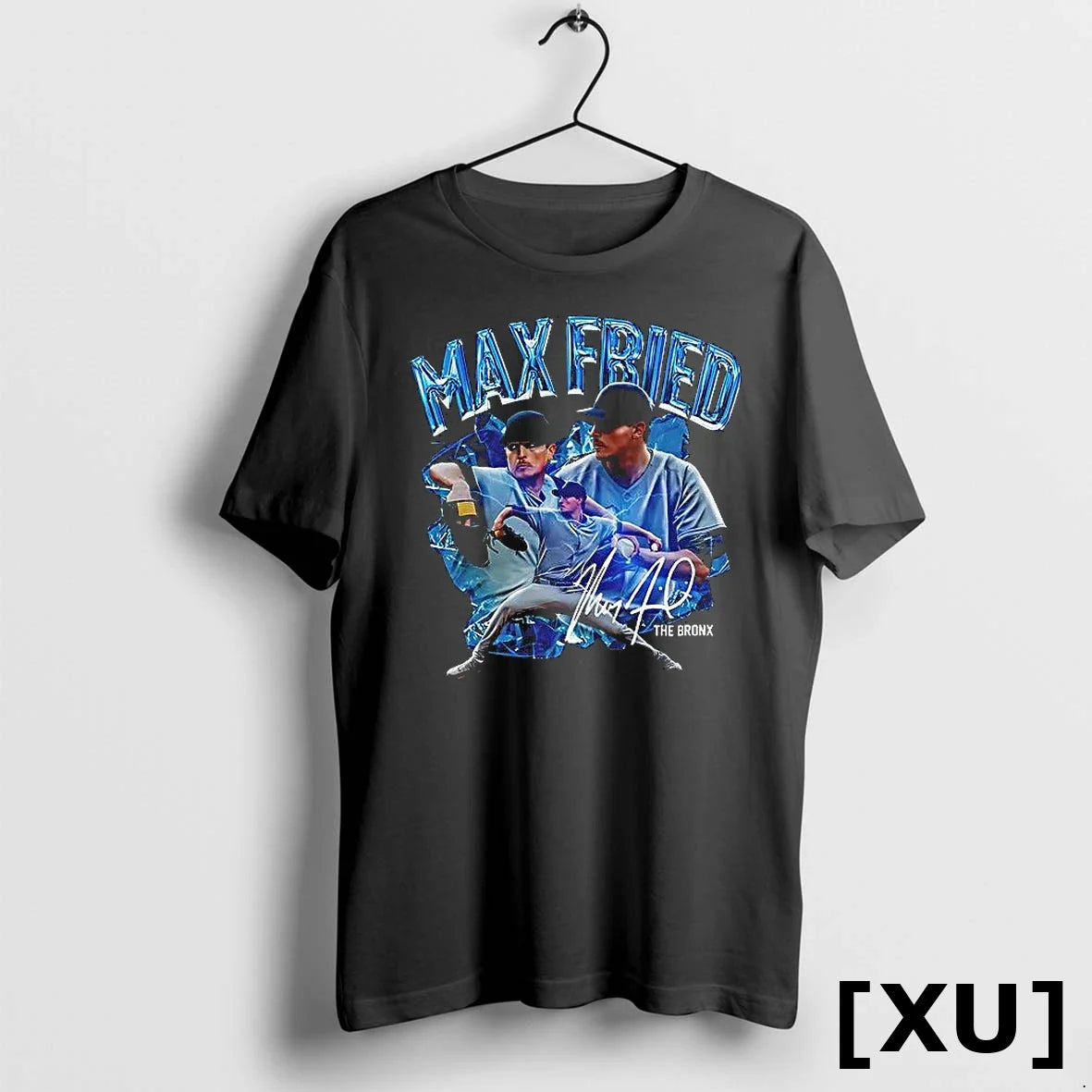 New York Yankees Max Fried Graphic Signature Tshirts Sweater