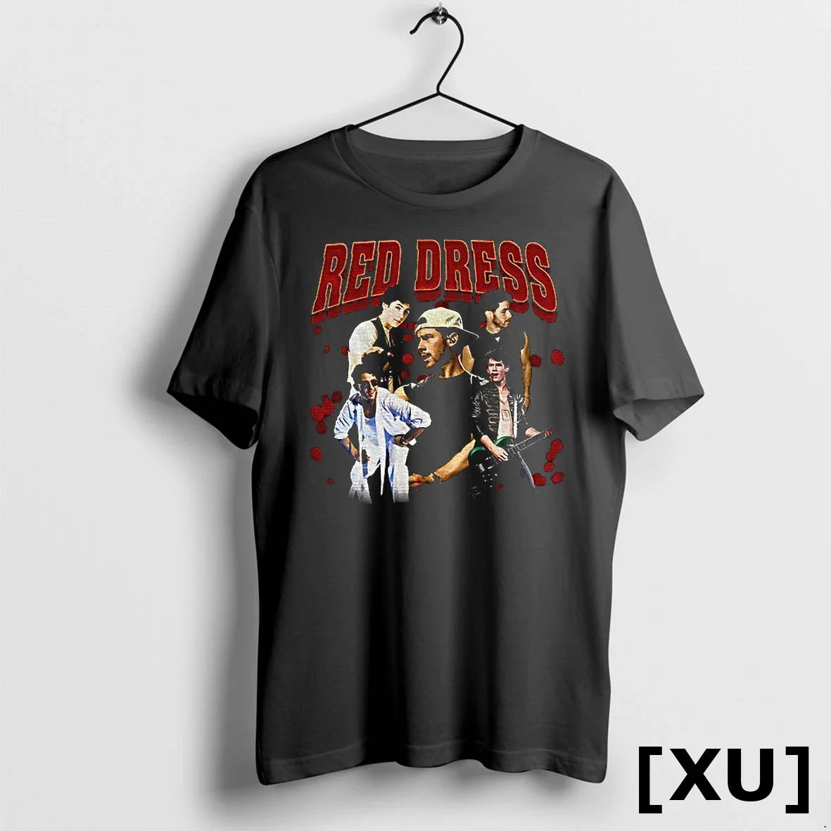 Nick Jonas Jonas Brothers Band Red Dress Graphic 2025 Tshirts Sweater