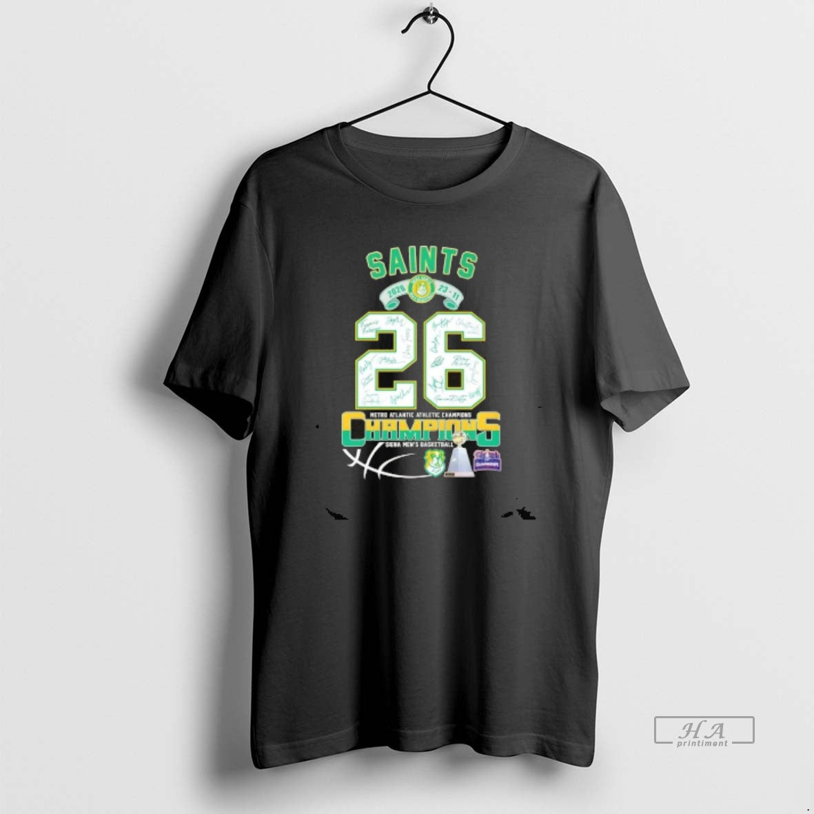 Official 2026 21 11 Siena Saints Mens Basketball Metro Atlantic Athletic Champions