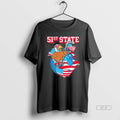 Official 51st State Mascot Flag