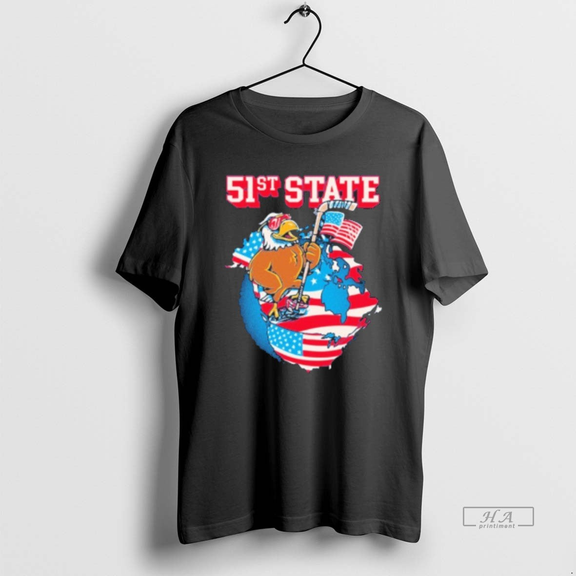 Official 51st State Mascot Flag