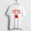 Official Every Butt Loves A Rub Pig Mens White Tee
