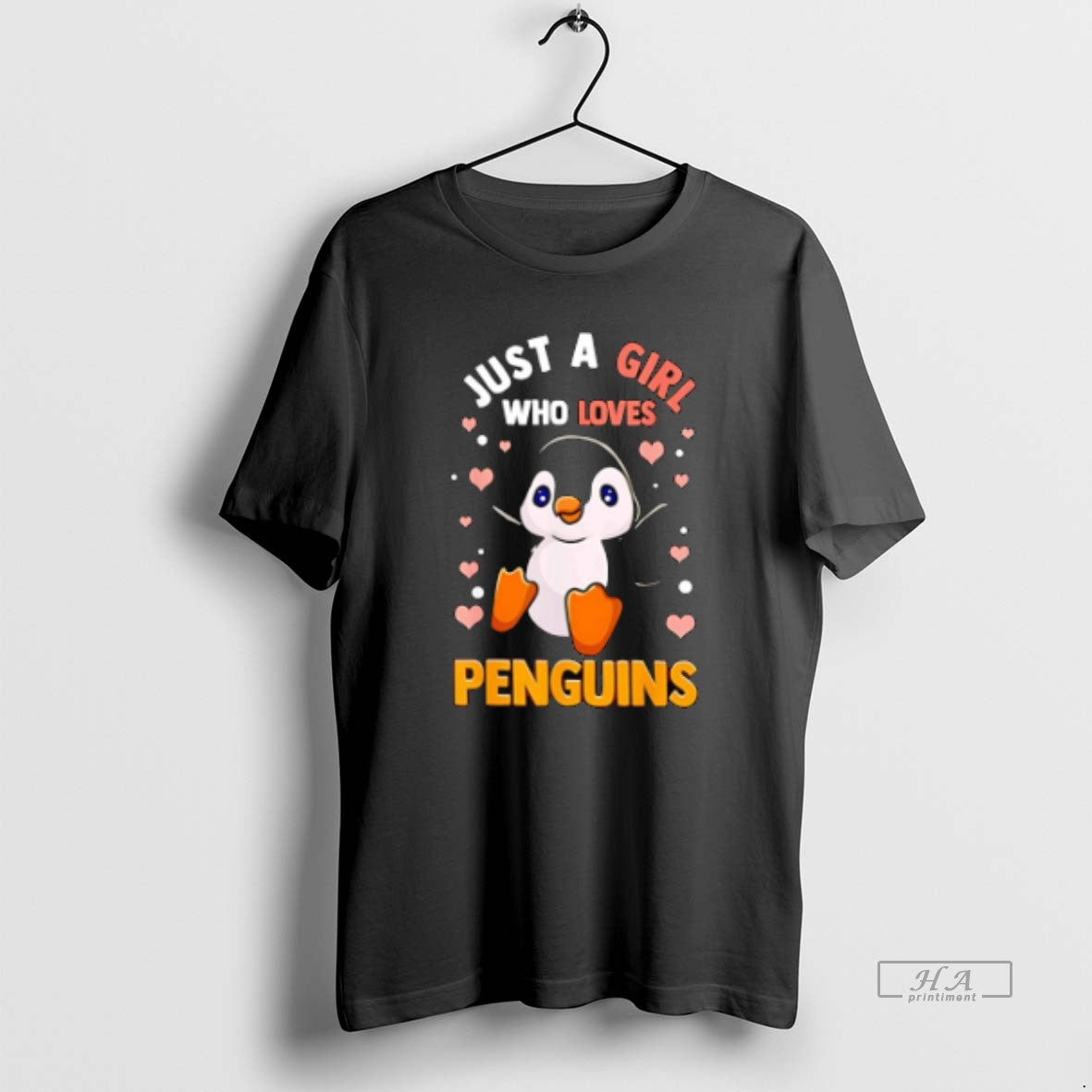 Official Just A Girl Who Loves Penguins