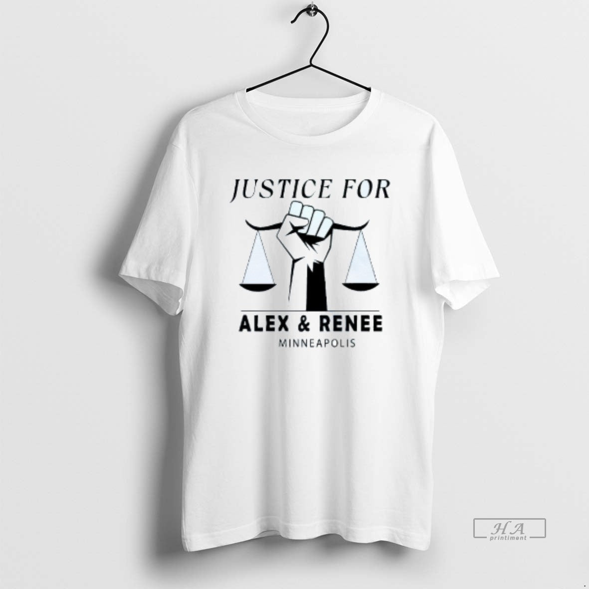 Official Justice For Alex Pretty And Renee Minneapolis Tribute Mens White Tee