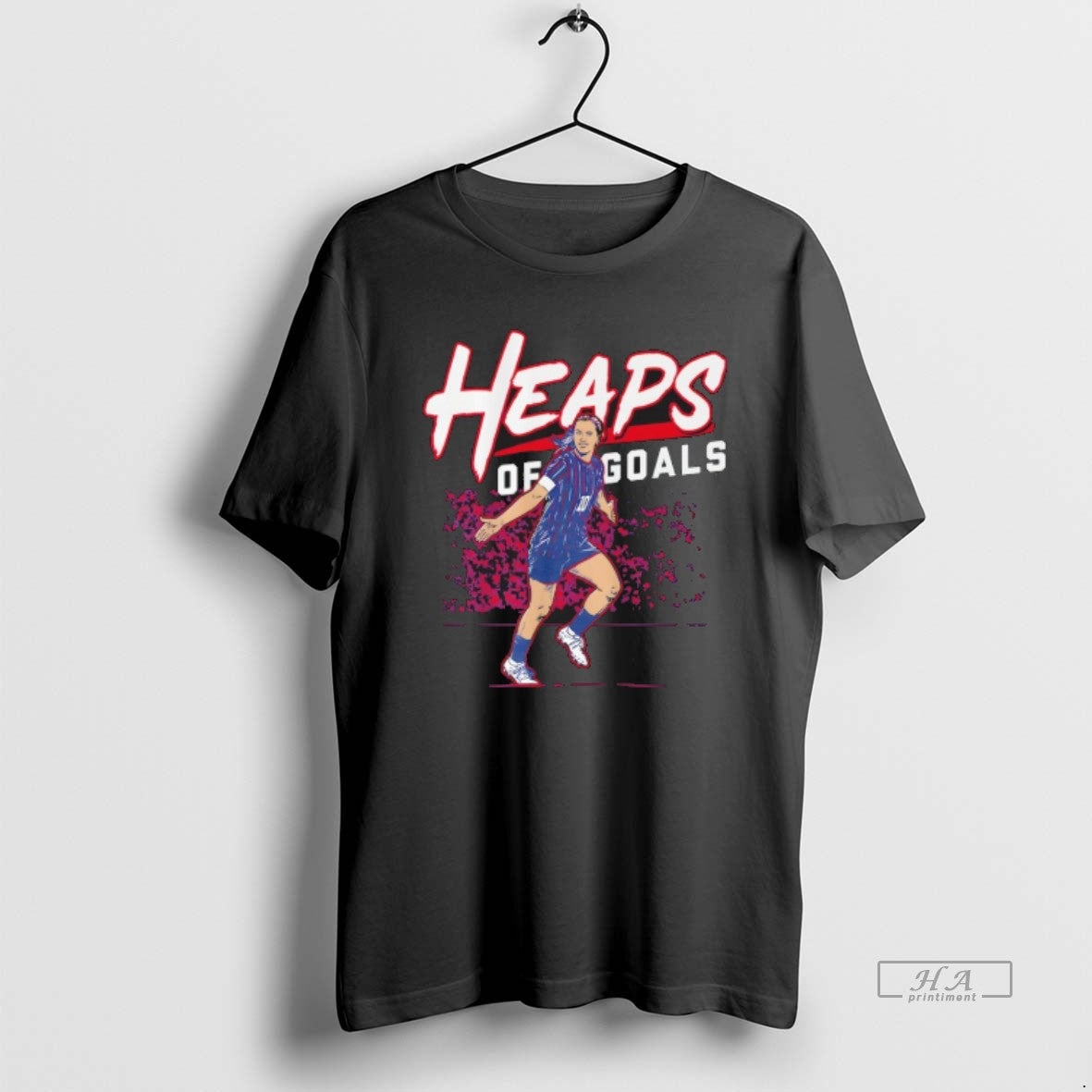 Official Lindsey Heaps Ol Lyonnes Fc Heaps Of Goals Vintage