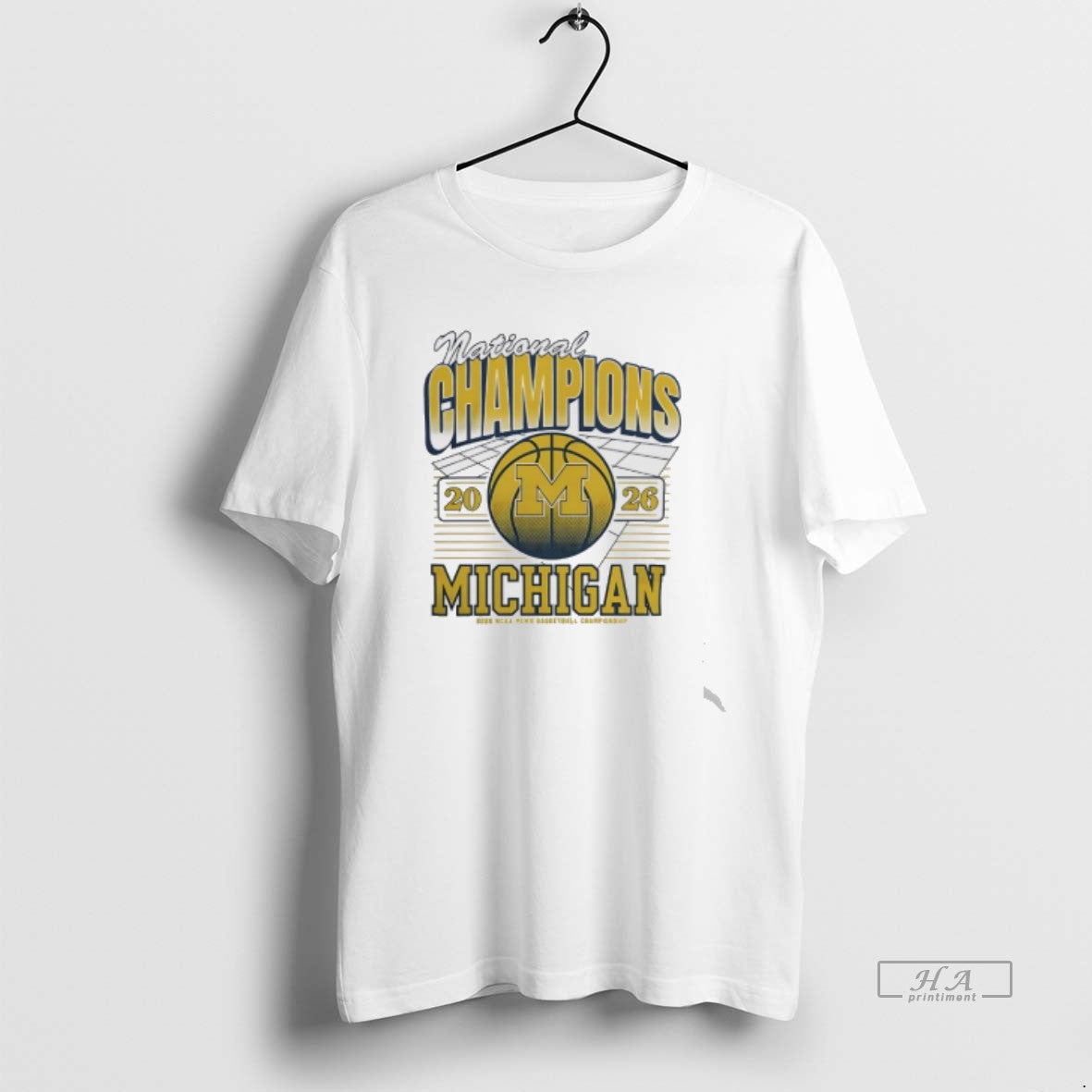 Official Michigan Mens Basketball 2026 Ncaa National Champions