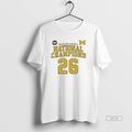 Official Michigan Wolverines 2026 Ncaa Mens Basketball National Championship