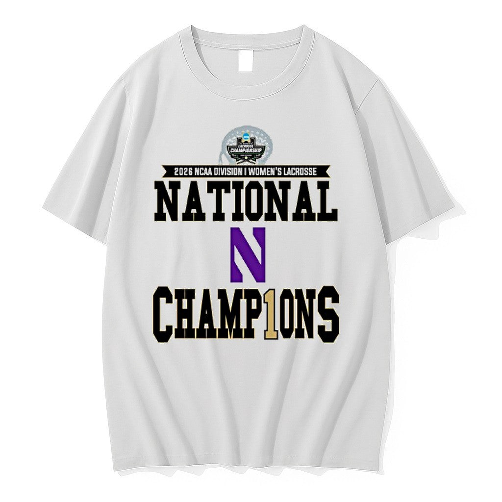 Official Northwestern Wildcats 2026 Ncaa Division I Womens Lacrosse National Champions