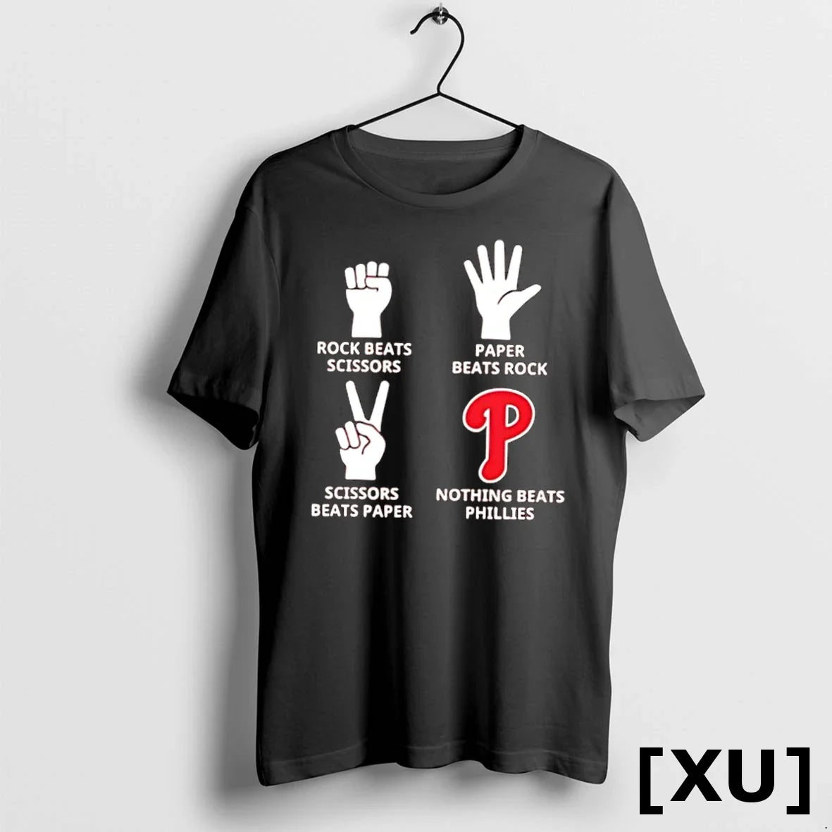 Official Nothing Beats Phillies Hands Rock Beats Scissors Paper Beat Rock Tshirts Sweater
