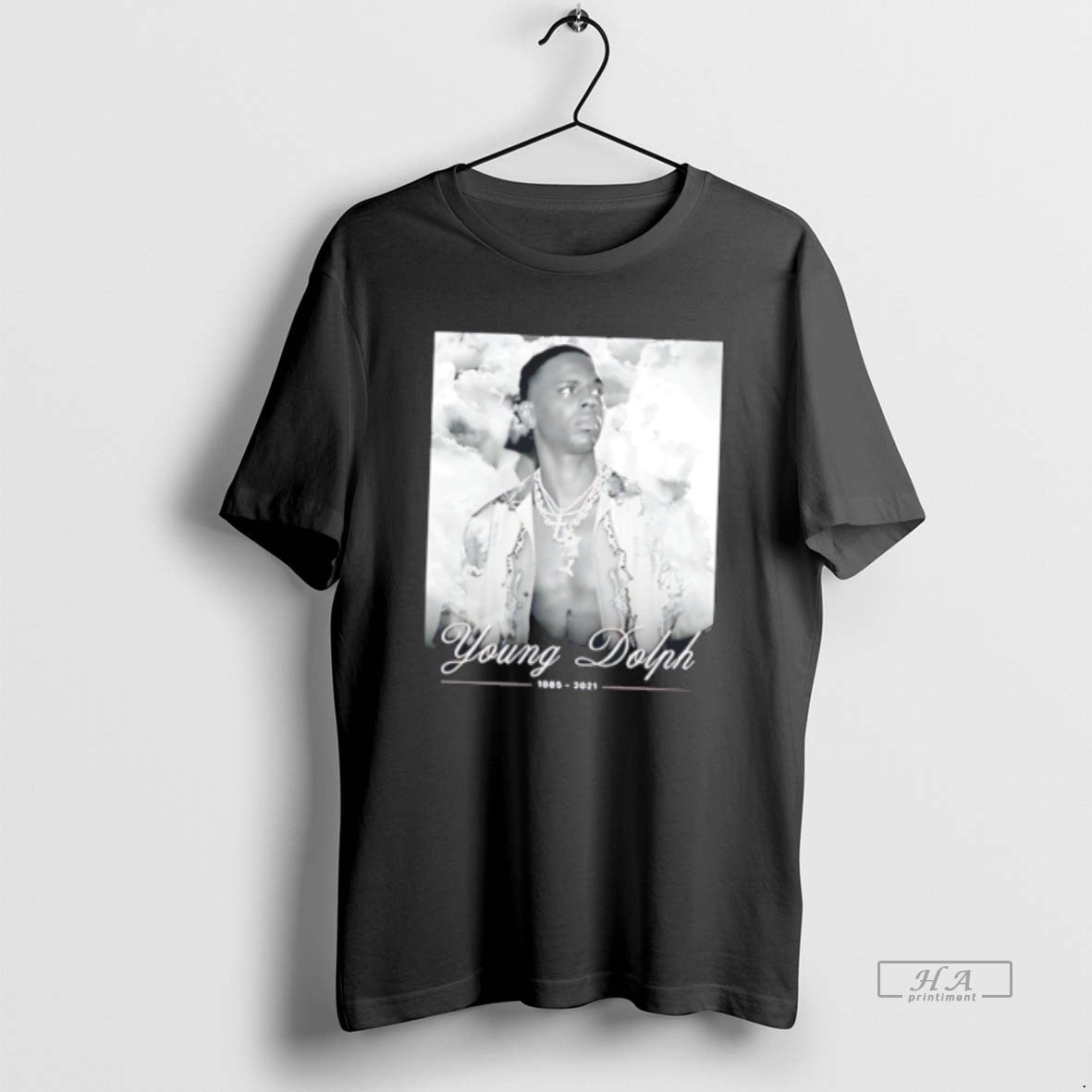 Official Rip Young Dolph King Of Memphis Tee