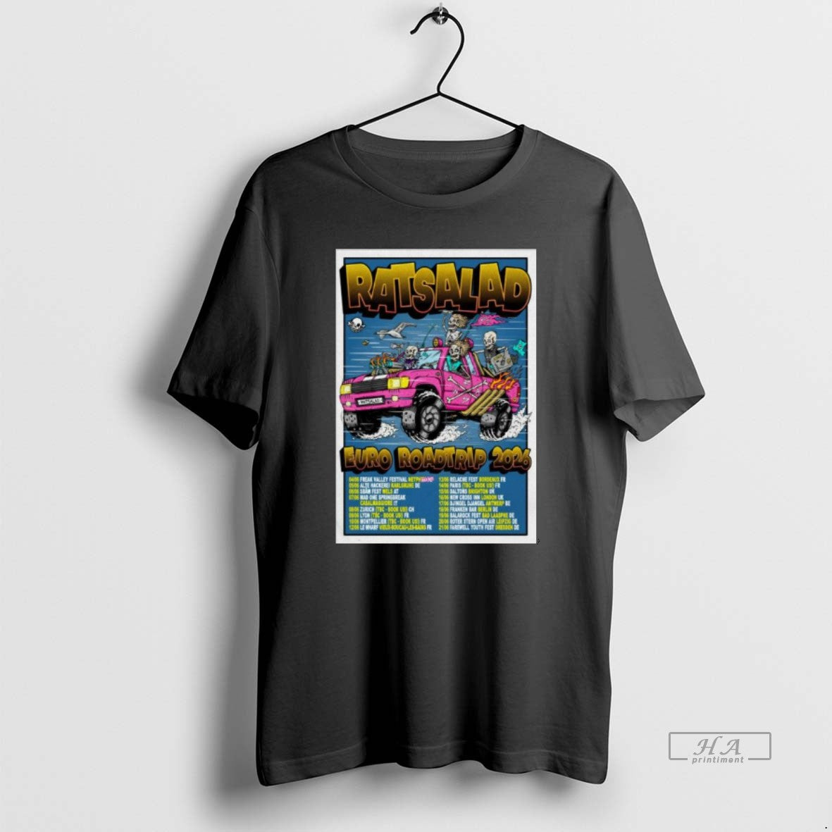 Official Ratsalad Euro Roadtrip Tour 26 Men
