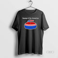 Official Sweep It For America Usa 250 Curling Team Graphic Blackshirt