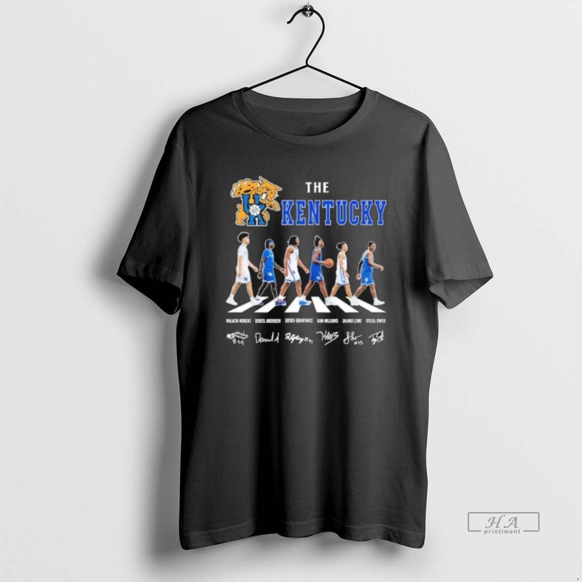 Official The Kentucky Wildcats Mens Basketball Abbey Road
