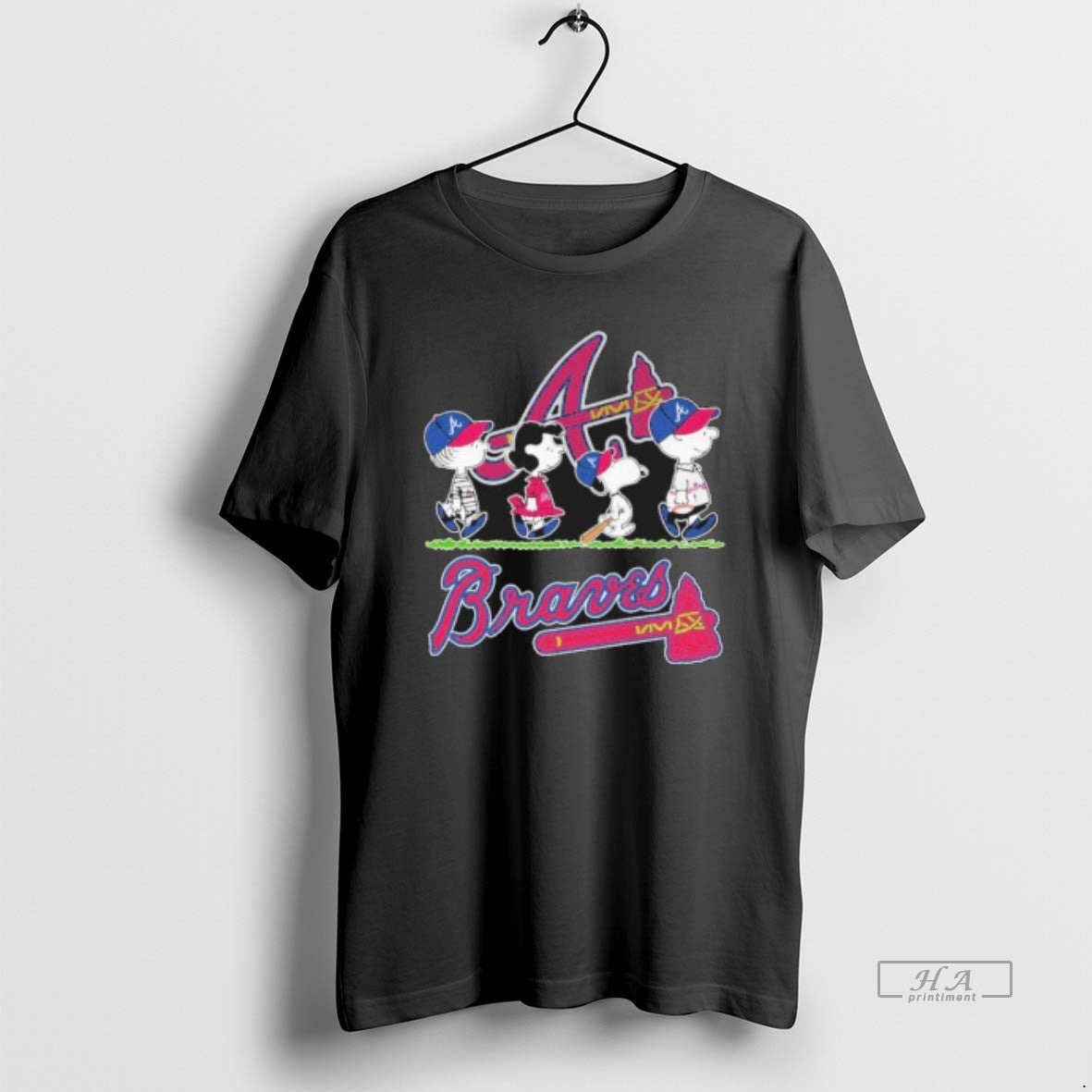 Official The Peanuts Walking X Atlanta Braves Season 2026
