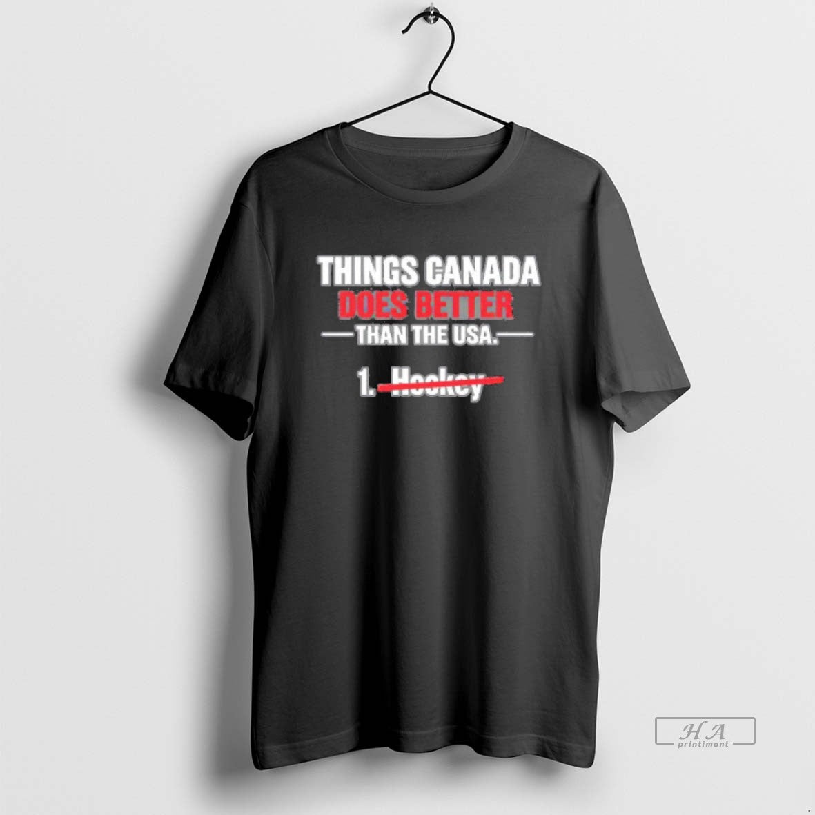 Official Things Canada Does Better Than The Usa Hockey Blackshirt
