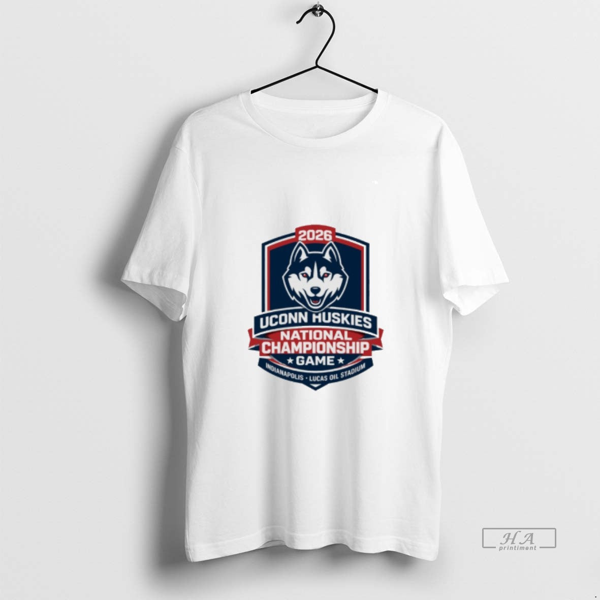Official Uconn Huskies National Championship Game 2026 Lucas Oil Stadium