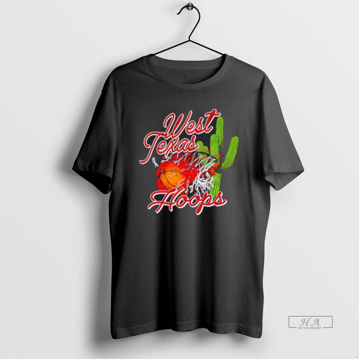 Official West Texas Hoops Basketball Tee