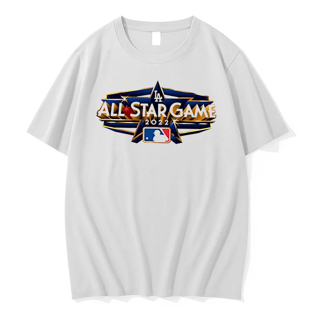 Officials 2022 Mlb All Star Game Los Angeles Dodgers Logo Tee Premium T Shirt