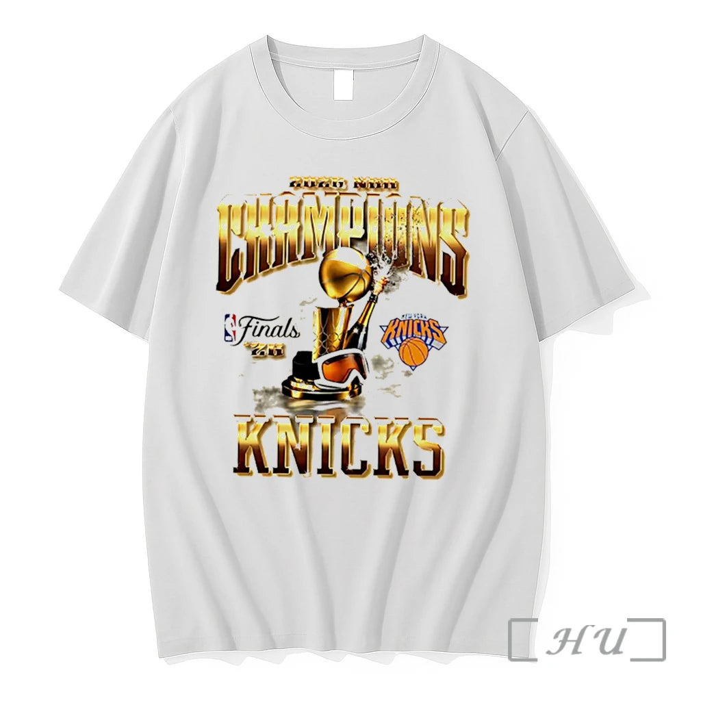 Officials 2026 Nba Finals Champions New York Knicks Graphic Tee