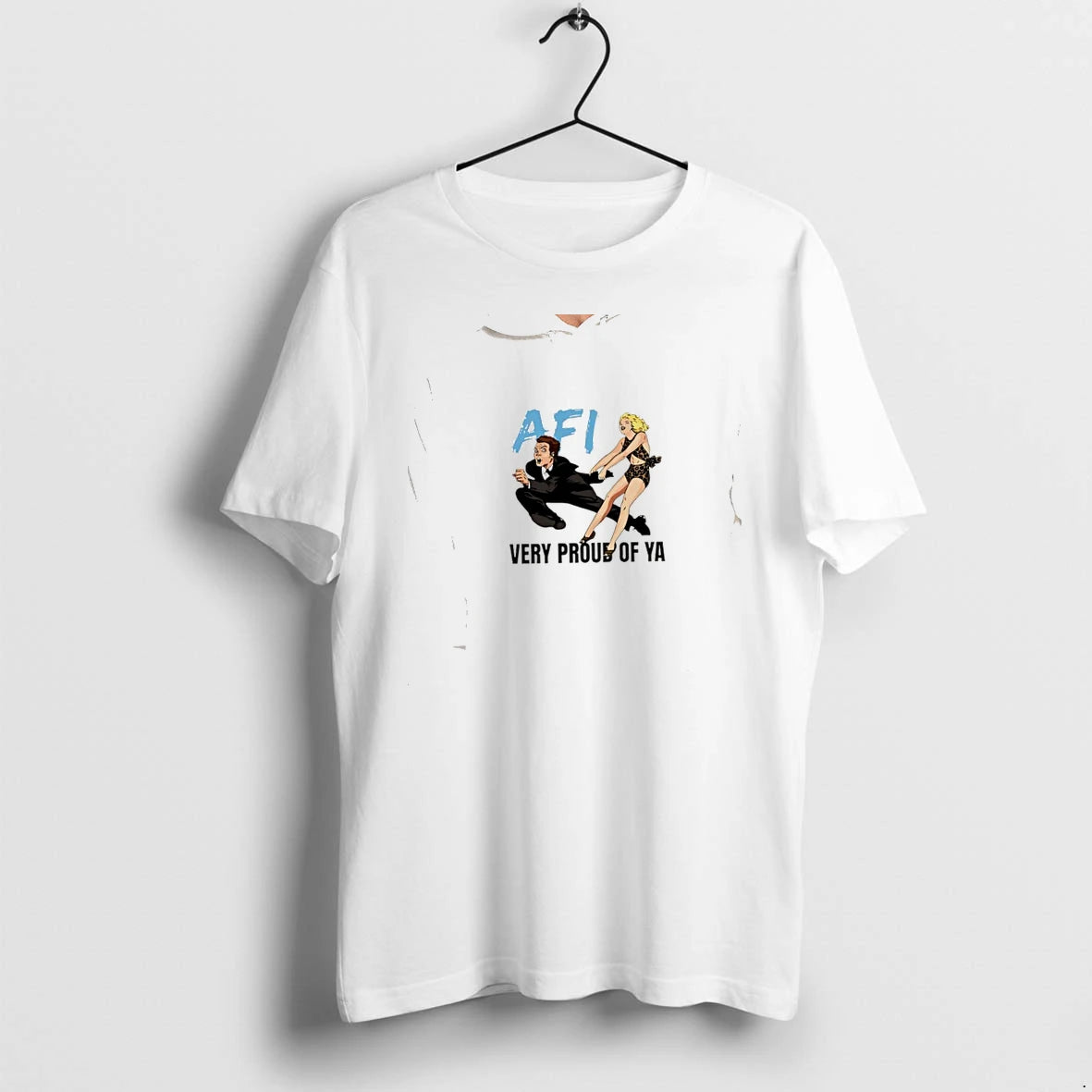 Officials Afi Very Proud Of Ya Band Album Art Man Pulling Woman
