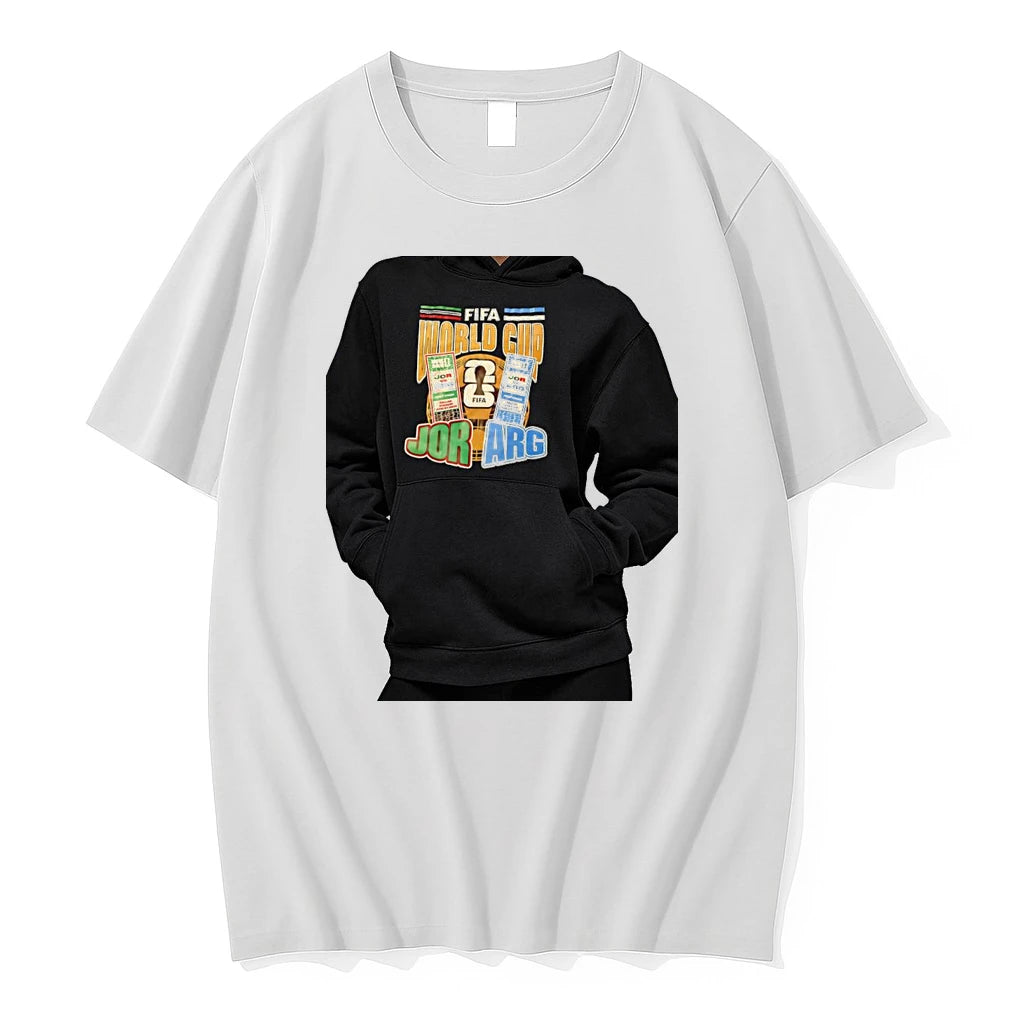 Officials Arg V Jor Fifa World Cup Premium T Shirt