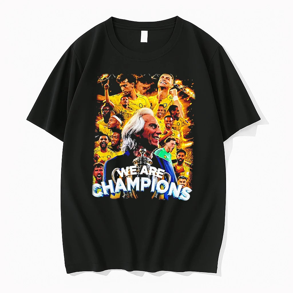 Officials Al Nassr 2025%ce%b3co26 Saudi Pro League Champions We Are Champions Tee