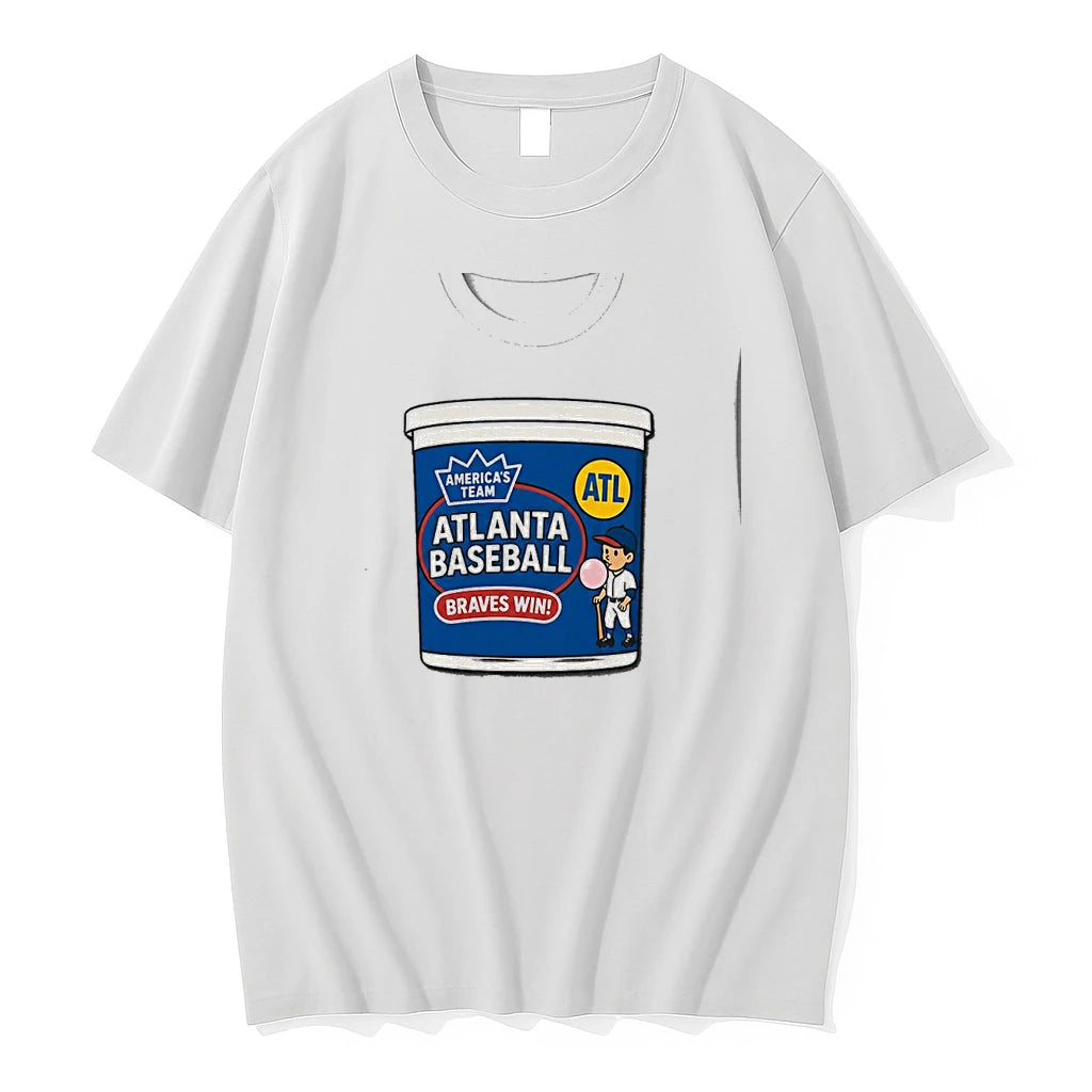 Officials Americas Team Atlanta Baseball Braves Win Atl Premium T Shirt