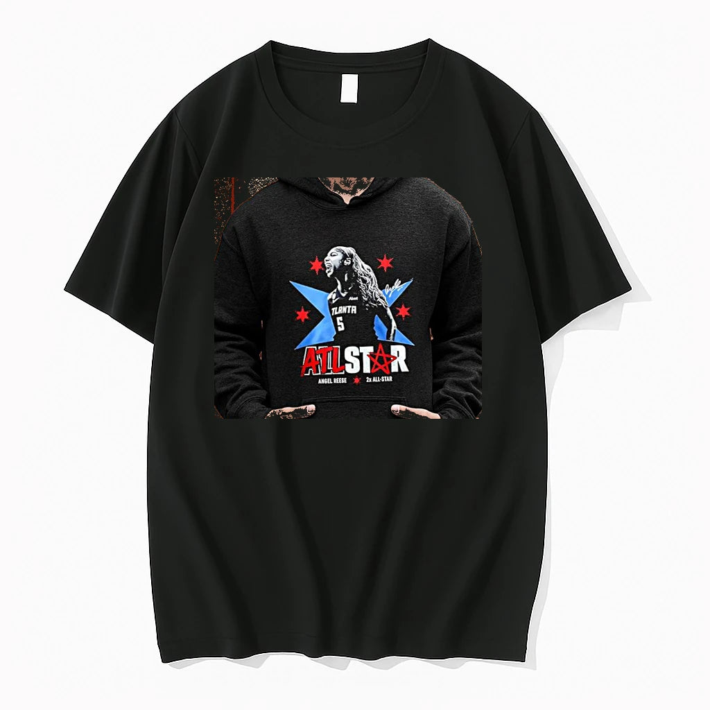 Officials Angel Reese Atlanta Dream Wnba 2x All Star Signature Premium T Shirt