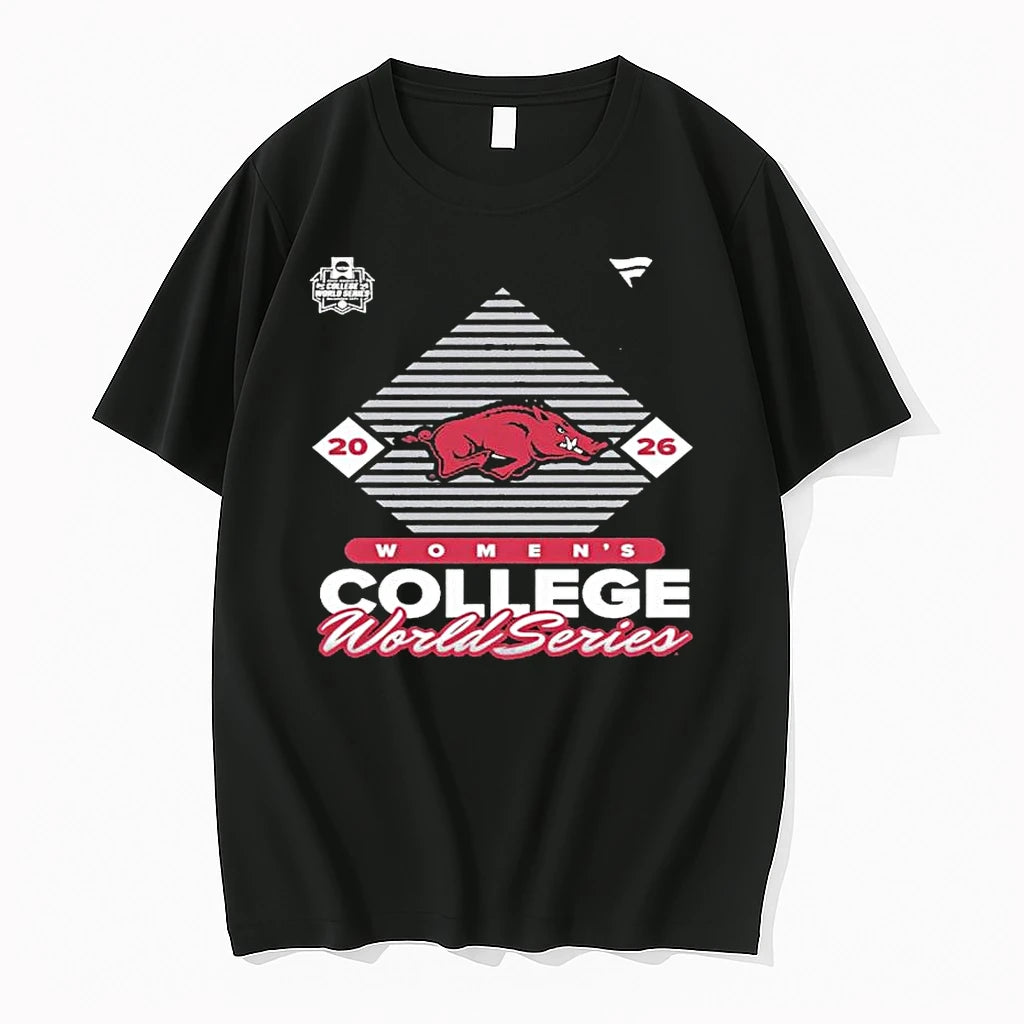 Officials Arkansas Razorbacks 2026 Ncaa Softball Womens College World Series 1 Premium T Shirt