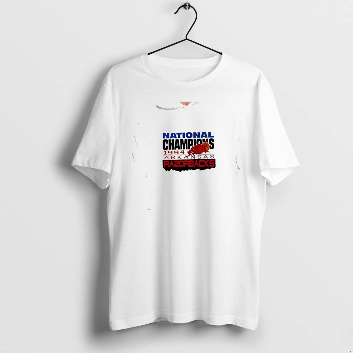 Officials Arkansas Razorbacks Ncaa 1994 National Champions Basketball Premium T Shirt