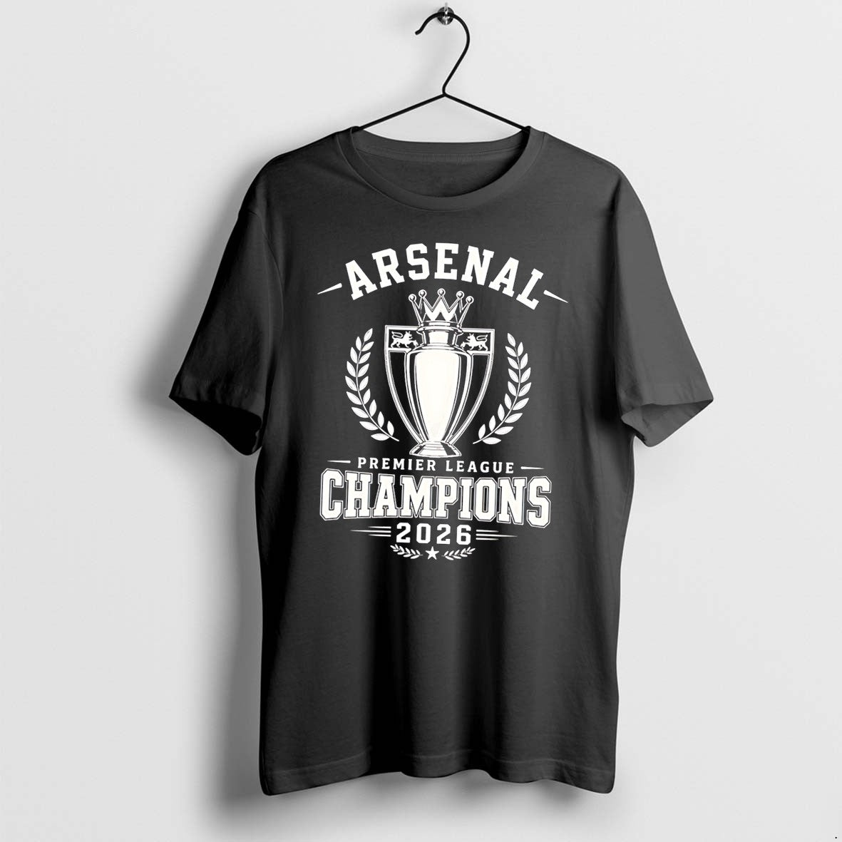Officials Arsenal Premier League Champions 2026 Victory Tee Premium T Shirt