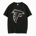 Officials Atlanta Falcons Runs In My Blood Mascot Skeleton Black Mens Premium T Shirt