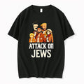 Officials Attack On Jews Anime Parody Humor Premium T Shirt