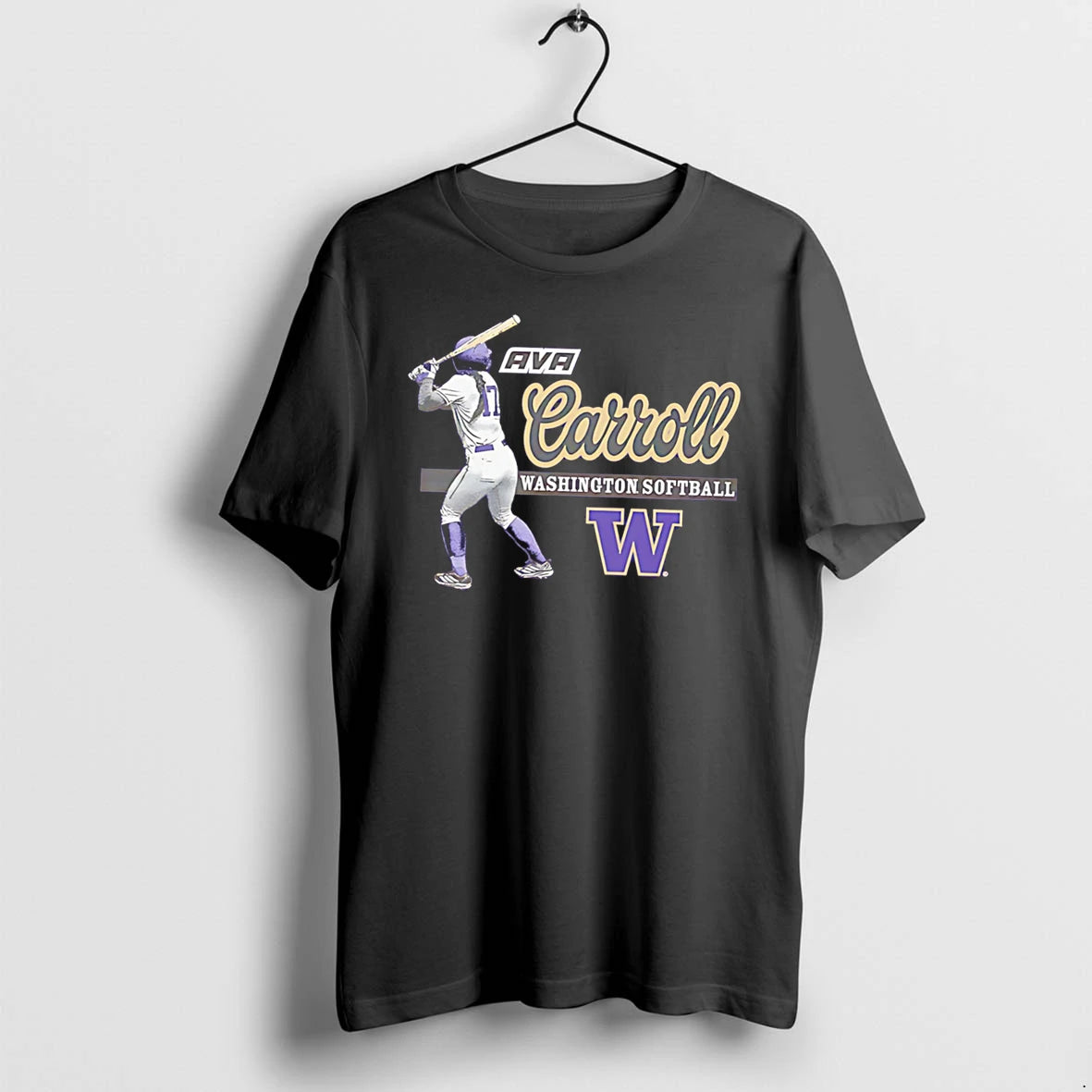 Officials Ava Carroll Washington Huskies 90s Graphic Tee Premium T Shirt